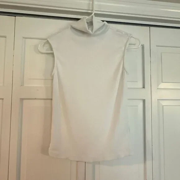 House of Harlow 1960 ribbed mock neck tank size small - Picture 3 of 11